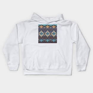 Persian Asian Architecture pattern Arabian Kids Hoodie